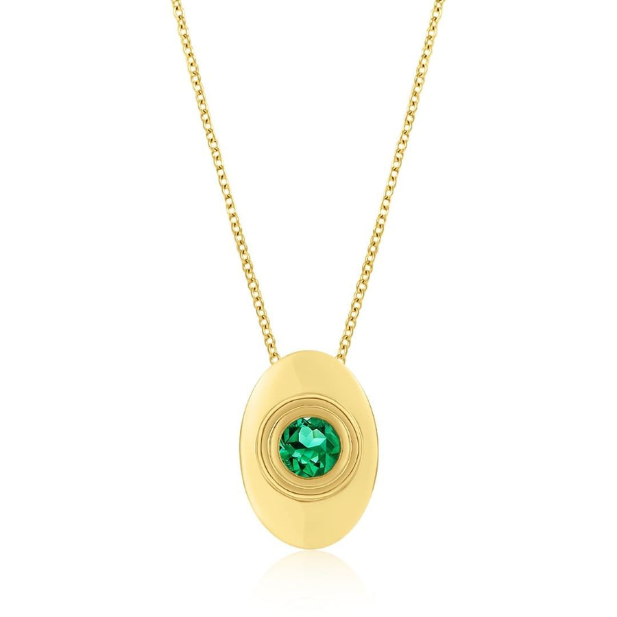 Sagesse - Bezel Necklace Necklace ALMASIKA 