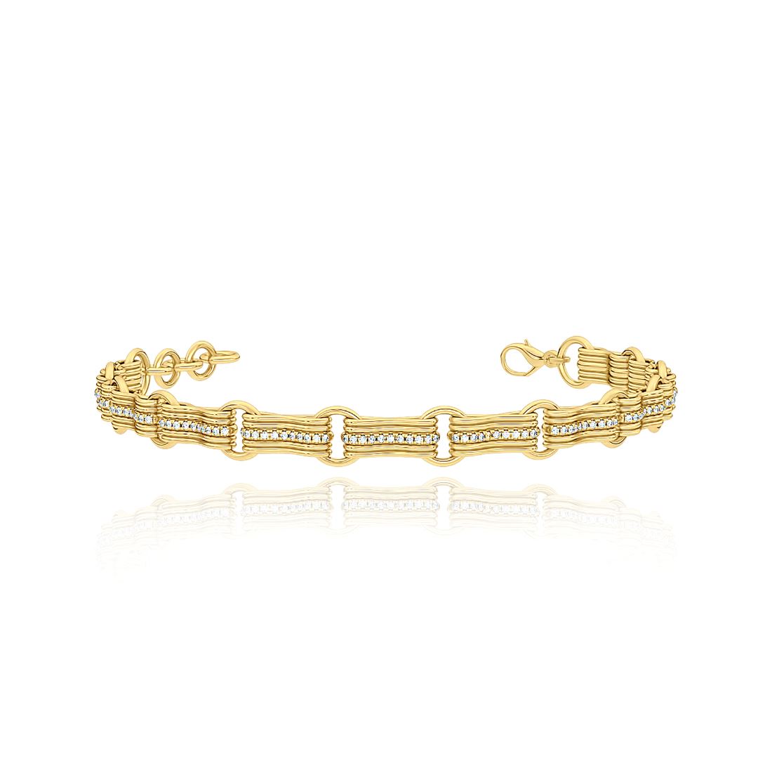 Sagesse Pave Link Bracelet bracelet Sagesse 