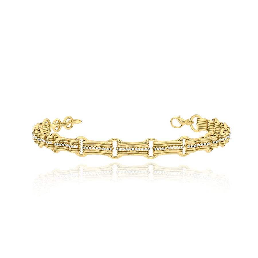 Sagesse Pave Link Bracelet bracelet Sagesse 