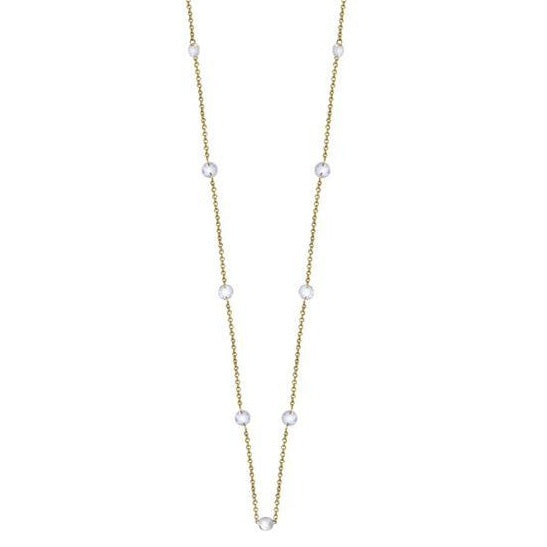 Sagesse - Rose Cut Diamond Strand Necklace ALMASIKA 