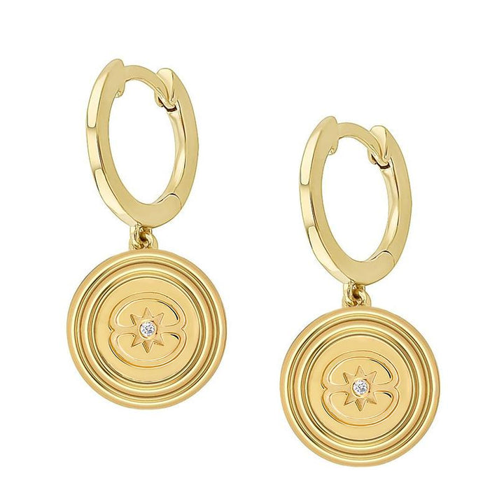 Sagesse - Stella Huggies earrings ALMASIKA 