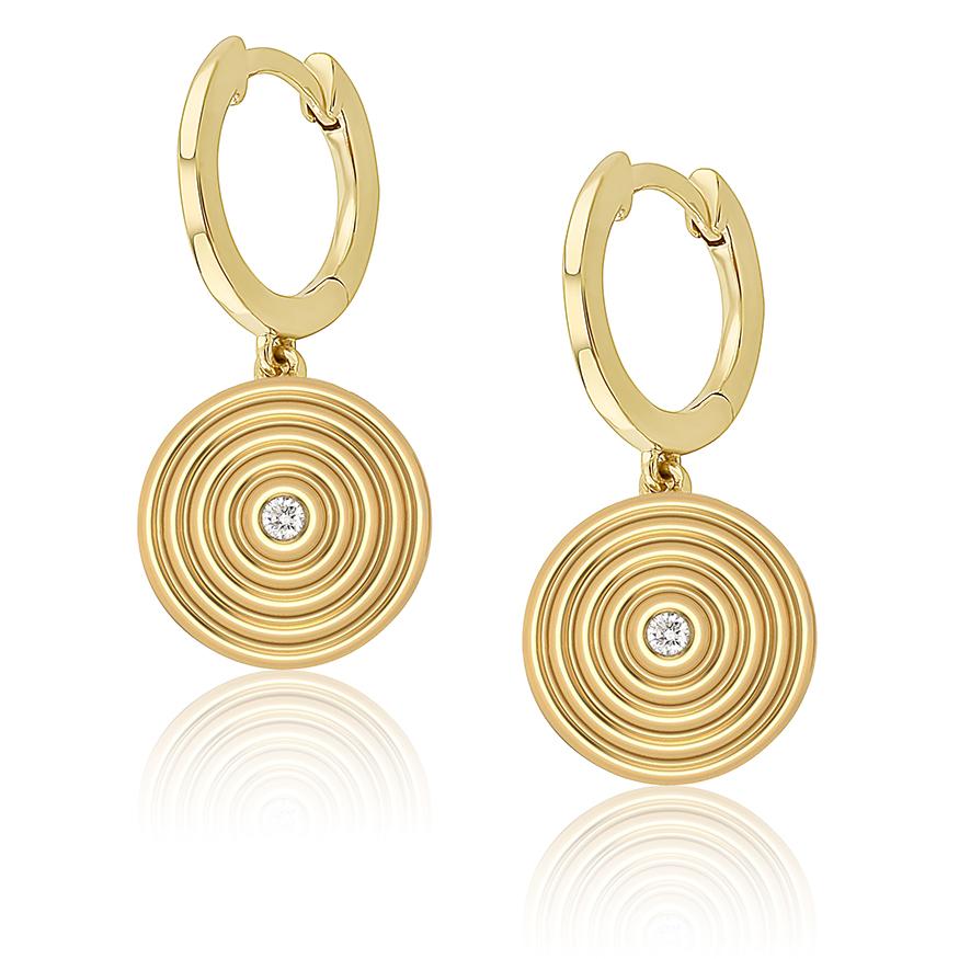 Sagesse - Universum Huggies earrings ALMASIKA 