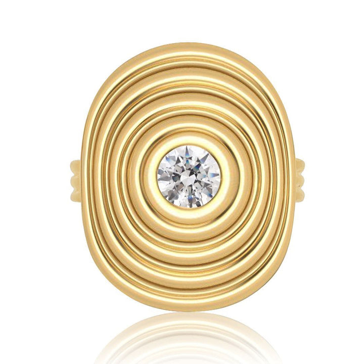Sagesse - Universum Ring with Center Diamond Ring ALMASIKA 