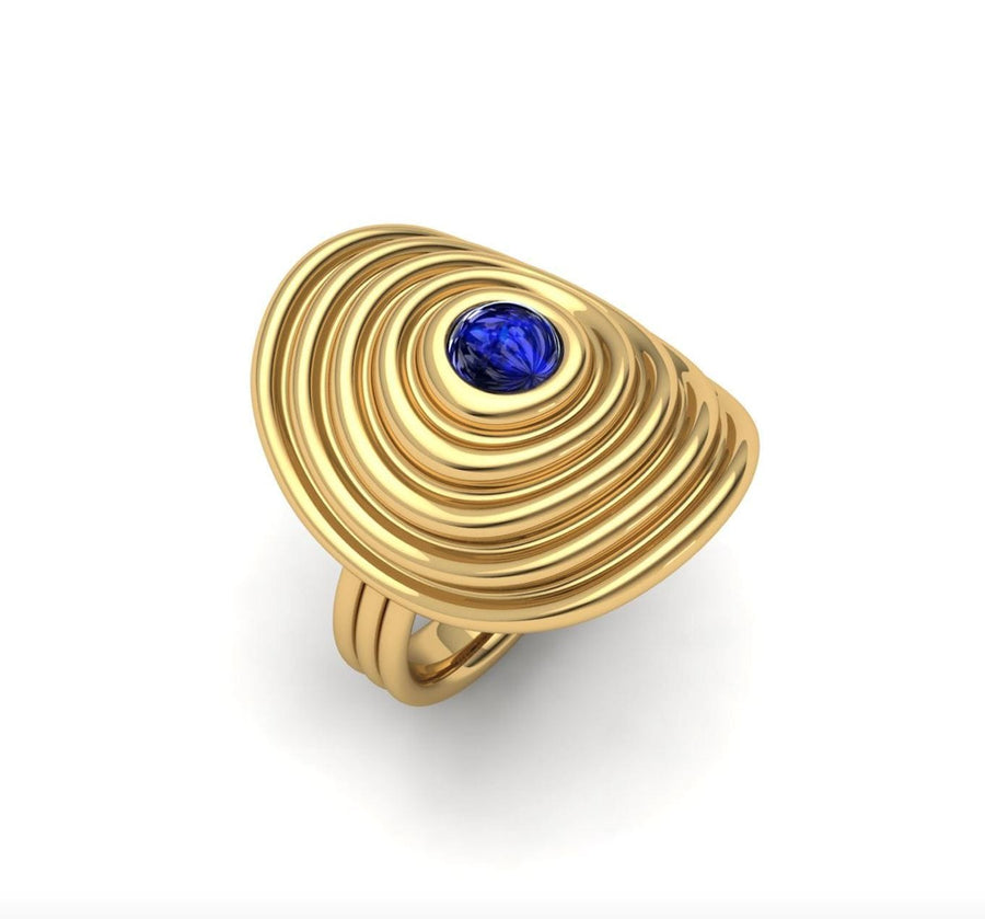 Sagesse - Universum Ring with Colored Stone Center Ring ALMASIKA 