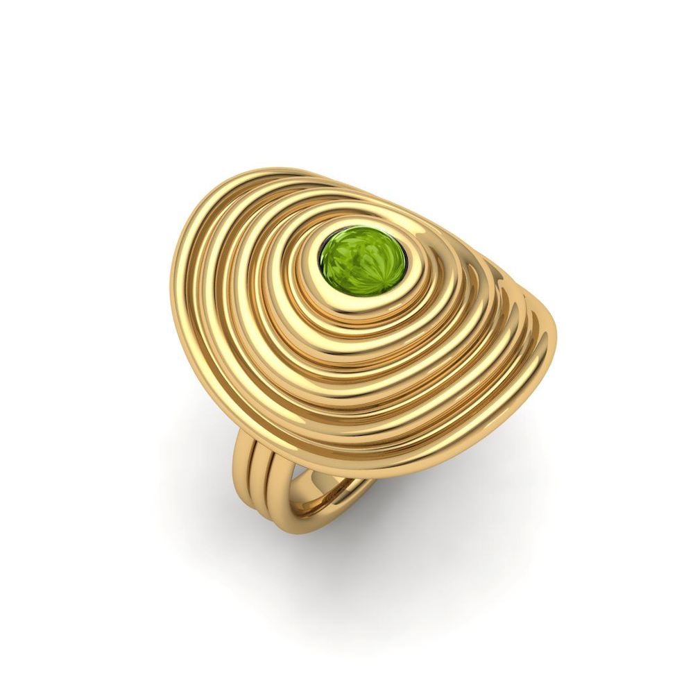 Sagesse - Universum Tsavorite ring Ring ALMASIKA 