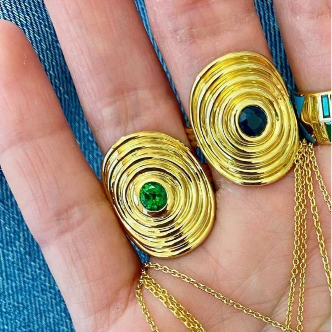 Sagesse - Universum Tsavorite ring Ring ALMASIKA 