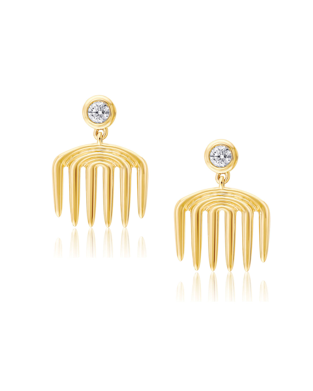 Sagesse - Vici Comb Earrings earrings ALMASIKA 