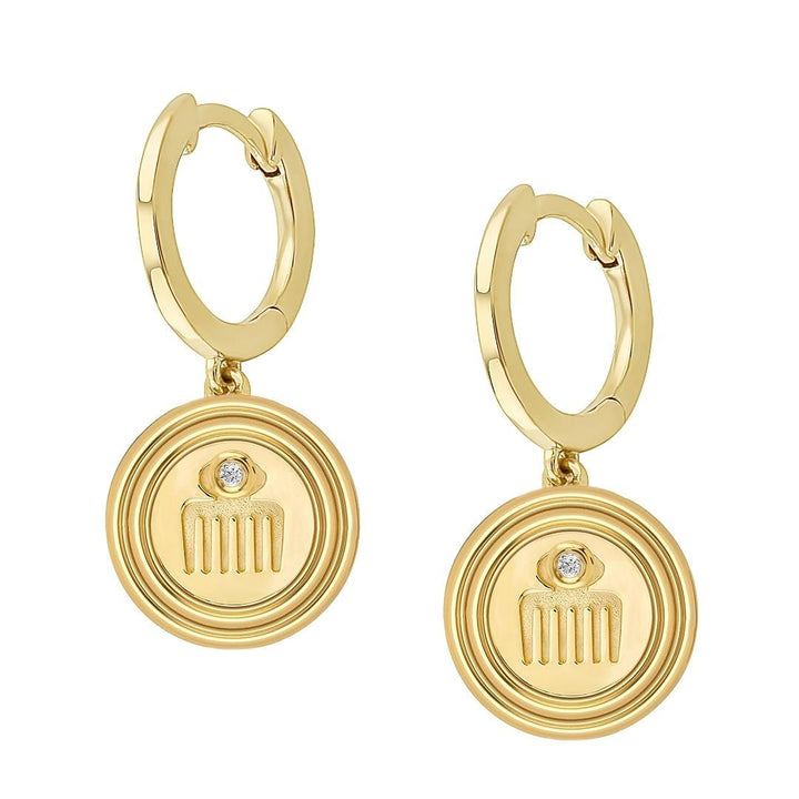 Sagesse - Vici Huggies earrings ALMASIKA 