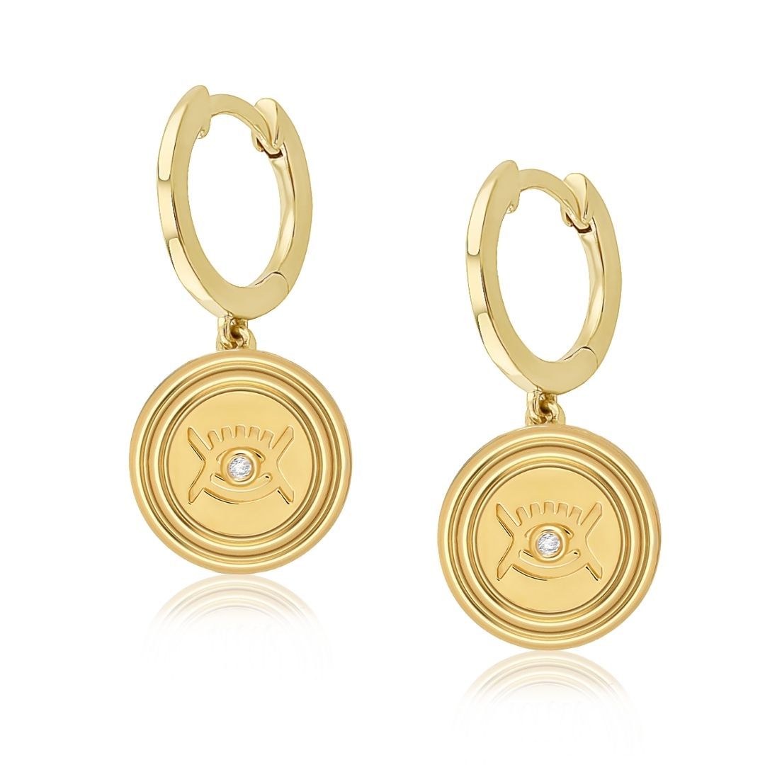 Sagesse - Vidi Huggies earrings ALMASIKA 