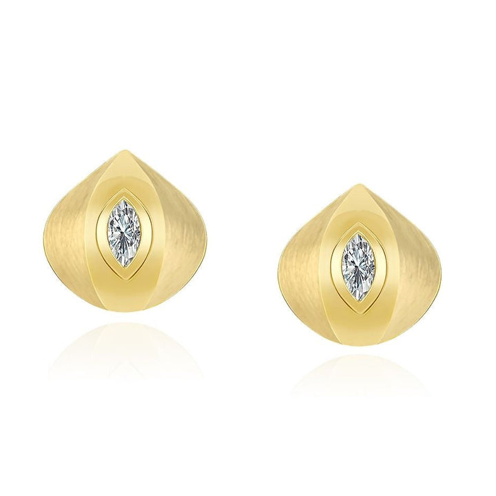 Terra Nova - Gold Studs Necklace ALMASIKA 