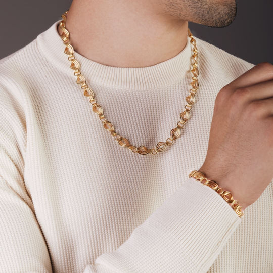 Terra Nova Men's Link Necklace Terra Nova 