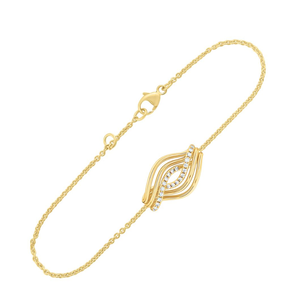 Terra Nova Motif Diamond Bracelet