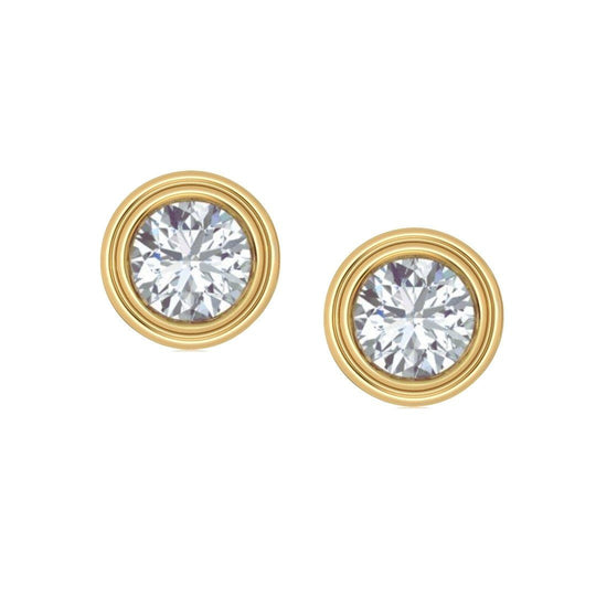 Universum Diamond Stud Earrings ALMASIKA 