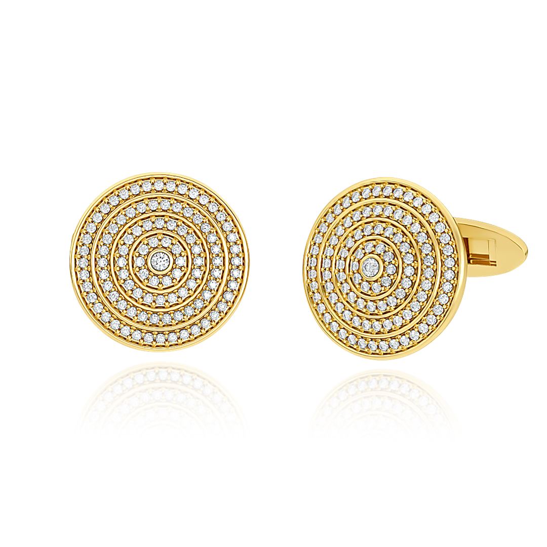 Universum Pave Cufflinks Cufflinks Sagesse 