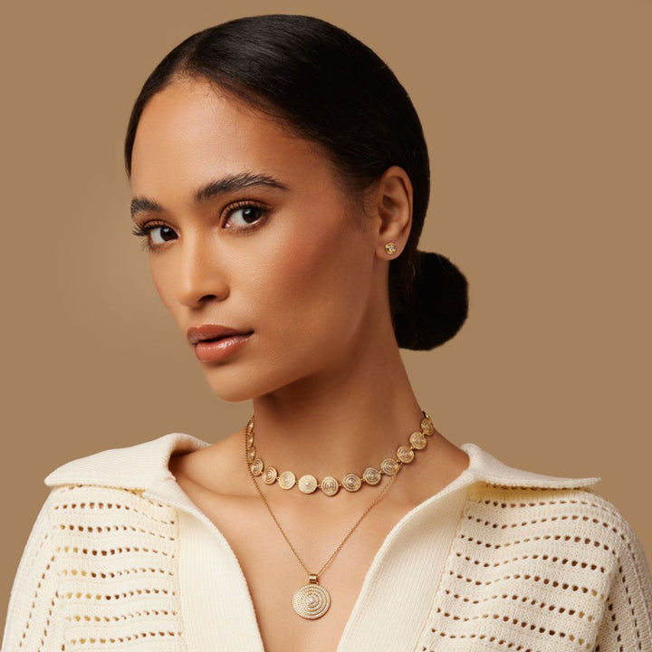 Universum Pave Tennis Necklace Necklace ALMASIKA 