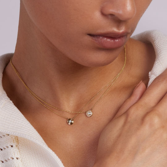 Universum Petite Diamond Necklace 7mm Necklace Sagesse 