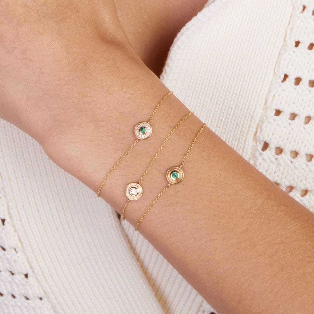 Universum Petite Emerald Bracelet bracelet Sagesse 