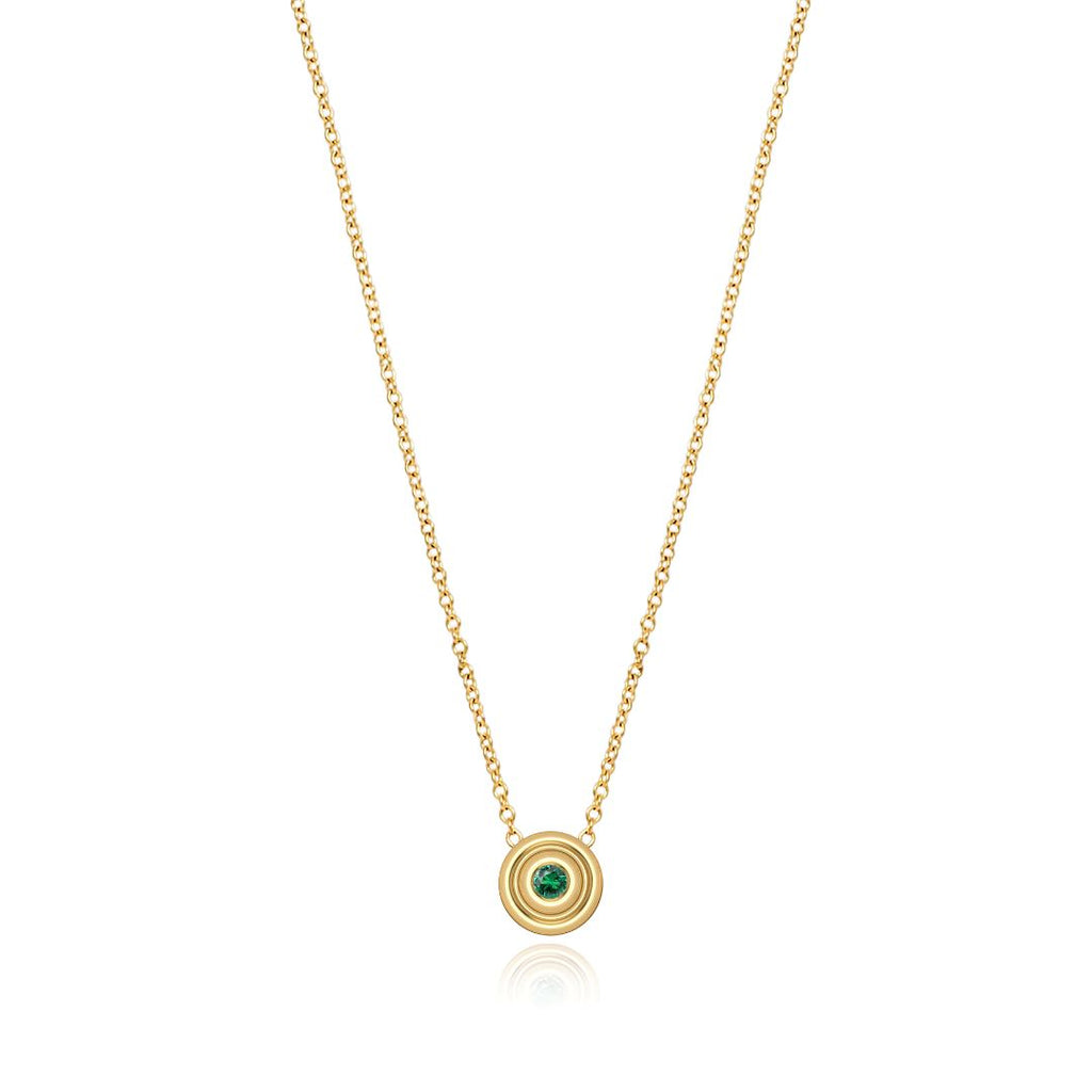 Petite Emerald Necklace
