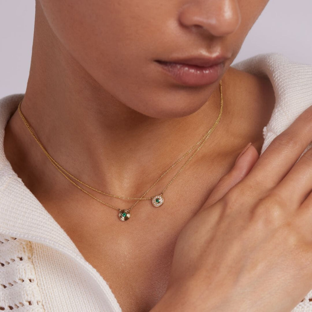 Universum Petite Gemstone Necklace 7mm Necklace Sagesse 