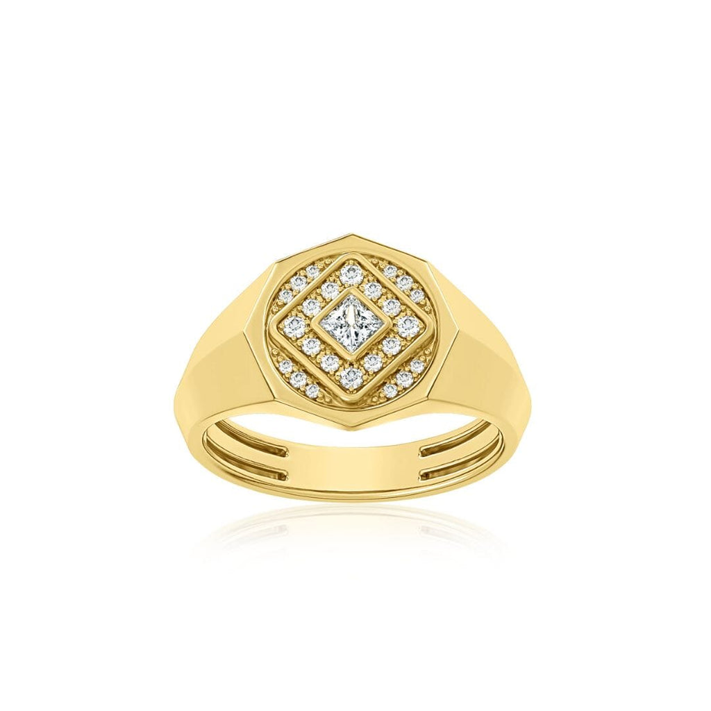 Pavé Diamond Pinky Ring