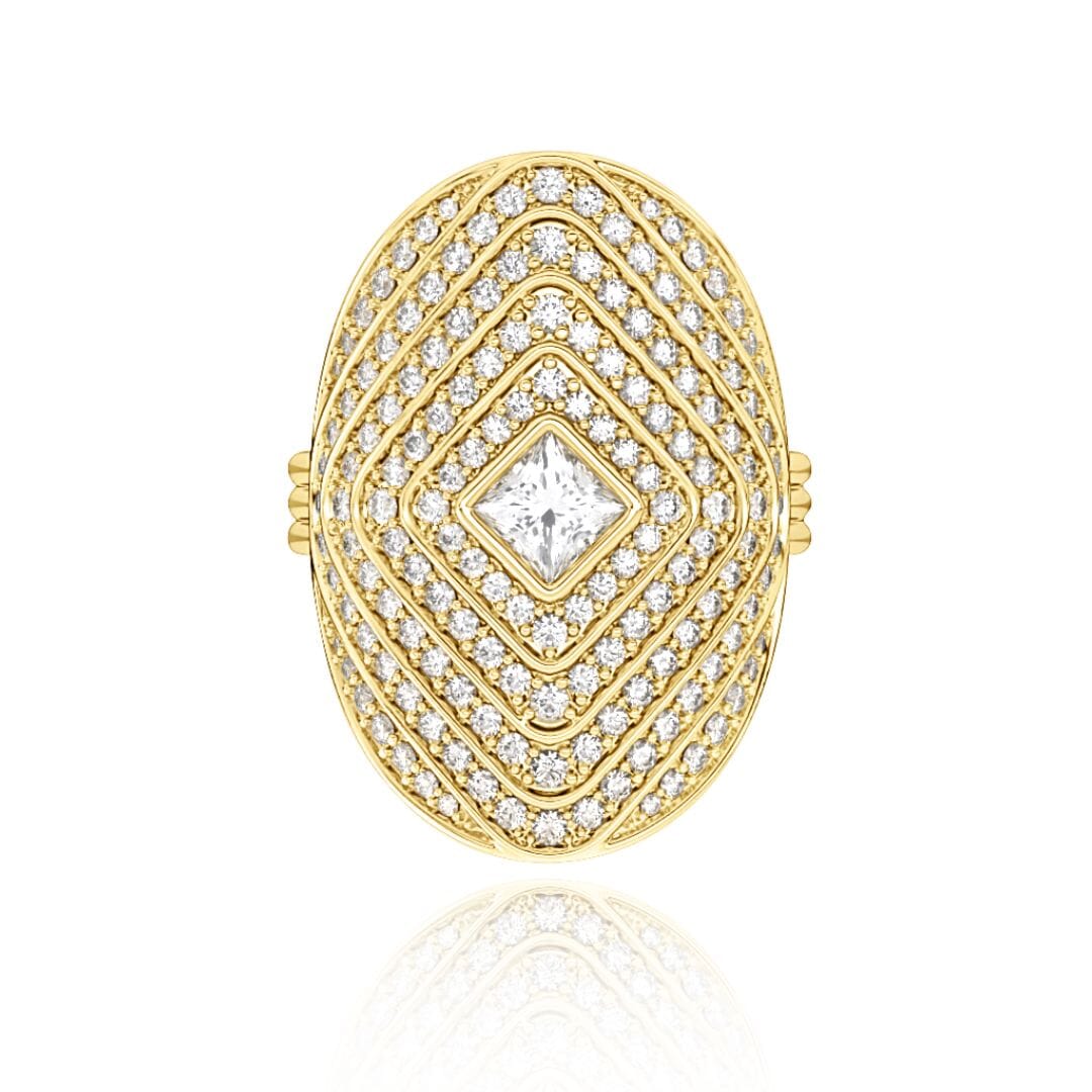 Veni Diamant Pave Ring Ring Veni Diamant 